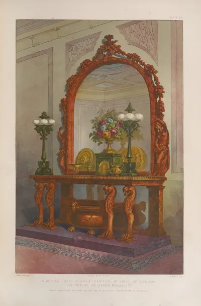 Sideboard With Glass Furniture