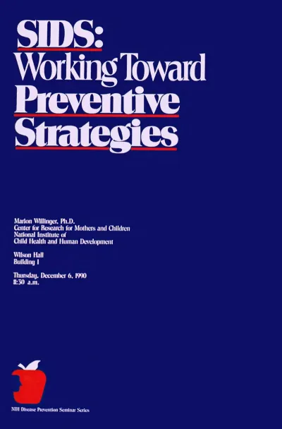 Sids Working Together Toward Preventive Strategies