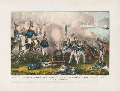Siege Of Vera Cruz March 1847 By The U S Army And Navy 2