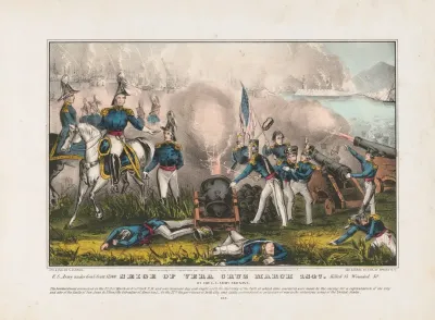 Siege Of Vera Cruz March 1847 By The U S Army And Navy 3
