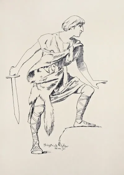 Siegfried Brunnhilde Gewahrend