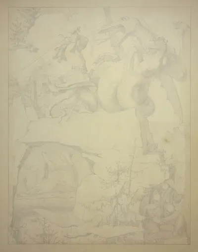 Siegfried Erschlagt Den Drachen