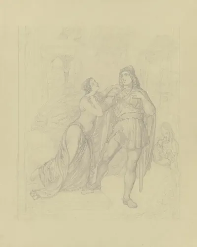 Siegfrieds Abschied Von Kriemhild 2