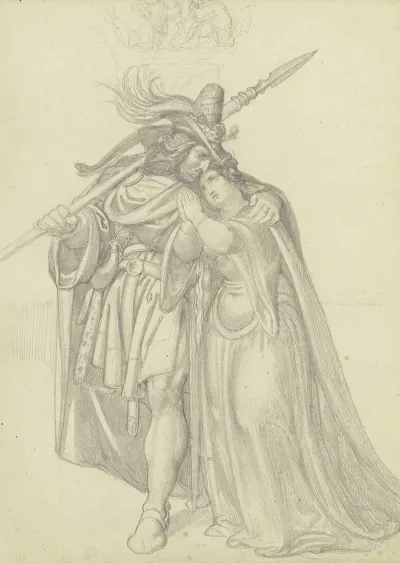 Siegfrieds Abschied Von Kriemhild