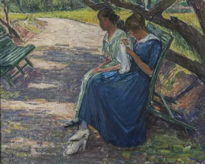 Siesta In The Garden