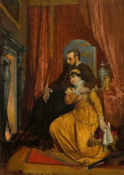 Sigismund Augustus And Barbara Giza