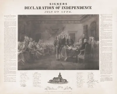 Signer Of Declaration Of Independence July 4th 1776