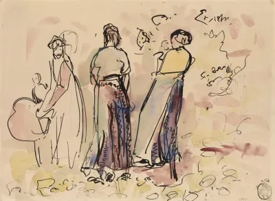 Silhouettes Of Women