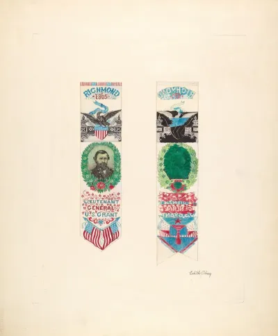 Silk Badge Panel Woven