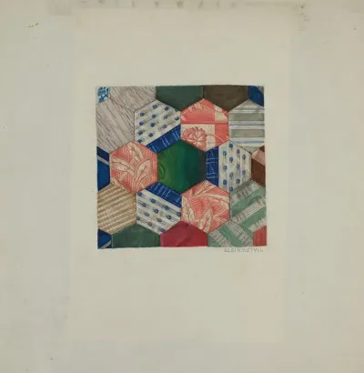 Silk Quilt Honeycomb Pattern