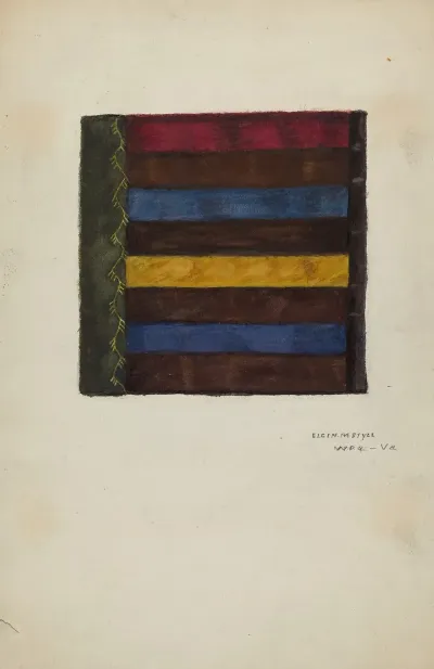 Silk Quilt Roman Stripe