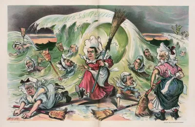 Silly Old Women Their Little Brooms Cant Sweep Back The Great Big Ocean