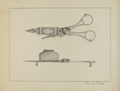 Silver Candle Snuffer