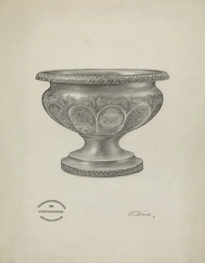 Silver Christening Bowl 2