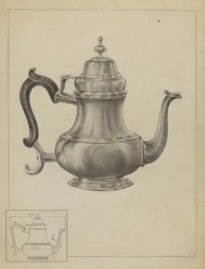 Silver Coffee Pot 2