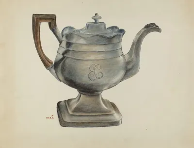 Silver Coffee Pot 7