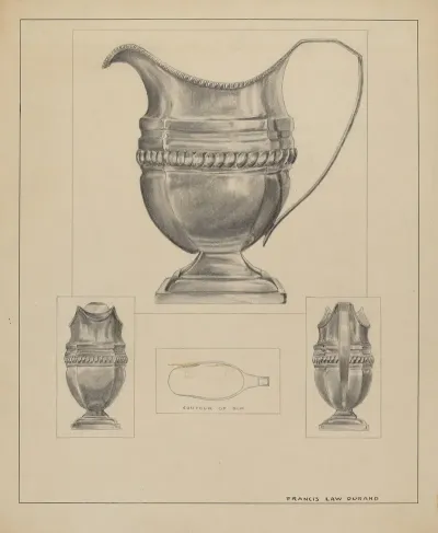 Silver Creamer 11