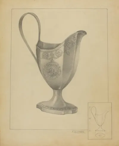 Silver Creamer 12
