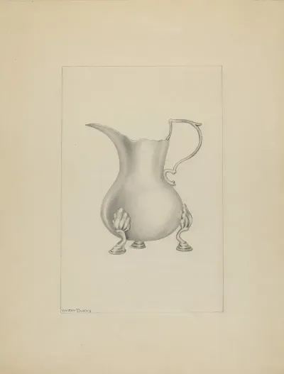 Silver Creamer 21