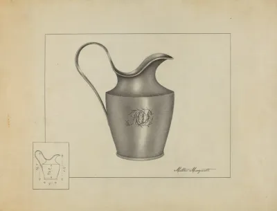 Silver Creamer 26