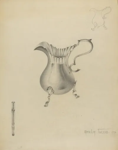 Silver Creamer 2