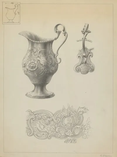Silver Creamer 32