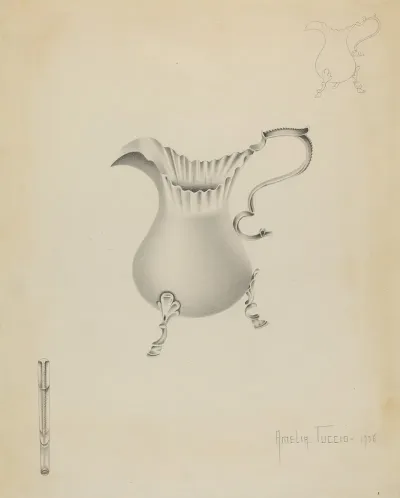Silver Creamer 3