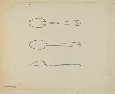 Silver Demi Tasse Spoon 2