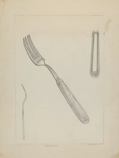 Silver Fork Rogers Silverware 2