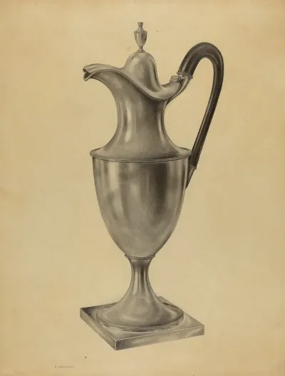 Silver Hot Water Pot 2