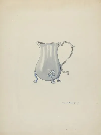 Silver Jug For Cream