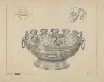 Silver Monteith Bowl