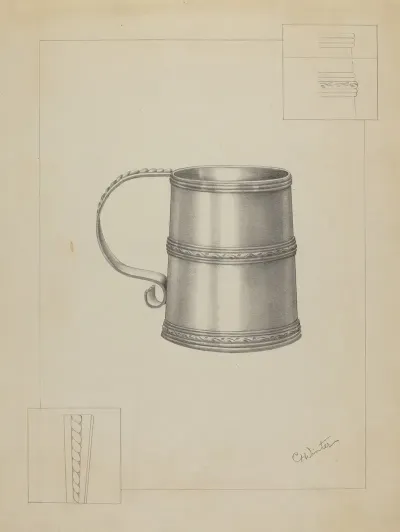 Silver Mug 10