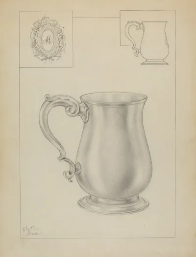 Silver Mug 12