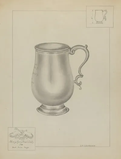 Silver Mug 16