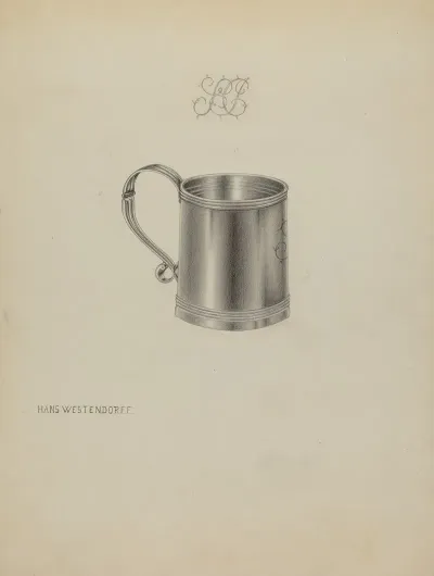 Silver Mug 18