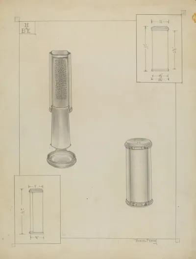 Silver Nutmeg Grater