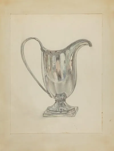 Silver Pitcher 10
