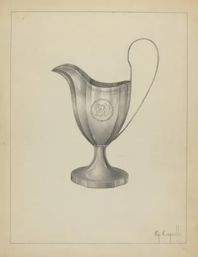 Silver Pitcher 14