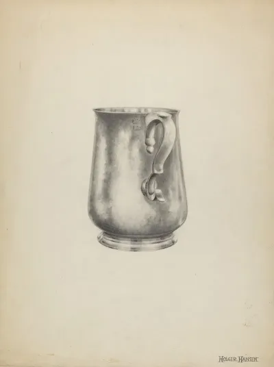 Silver Pitcher 16