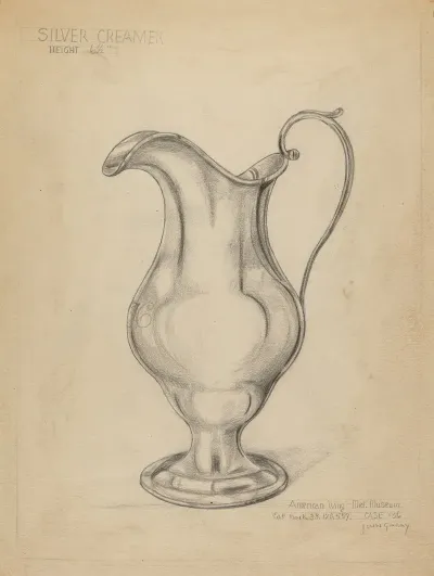 Silver Pitcher 18