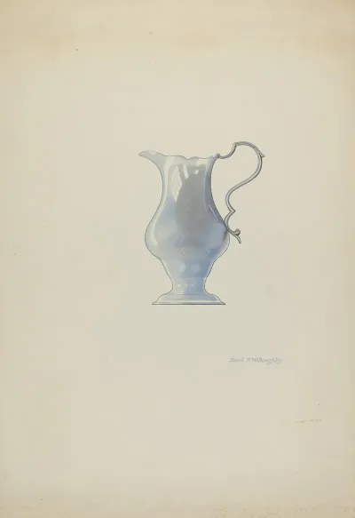 Silver Pitcher 6