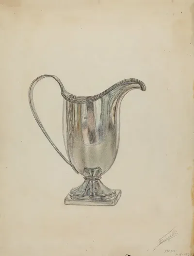 Silver Pitcher 9