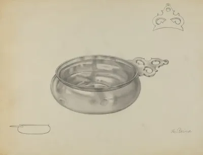 Silver Porringer 12