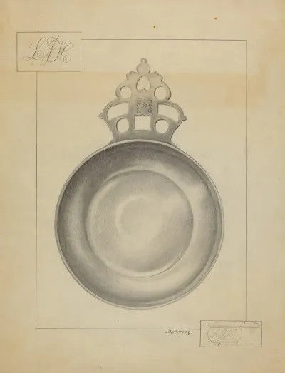 Silver Porringer 15