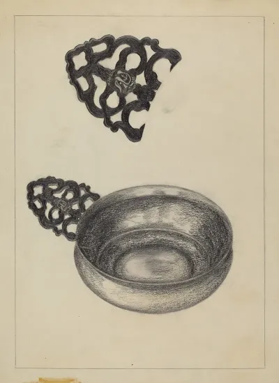 Silver Porringer 19