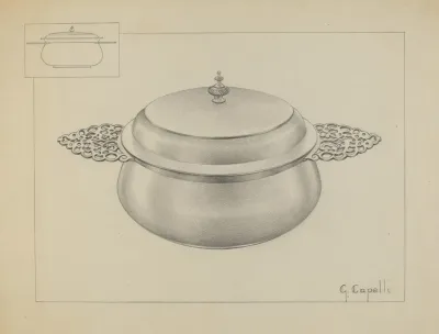Silver Porringer 6