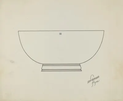 Silver Punch Bowl