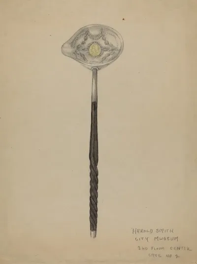 Silver Punch Ladle