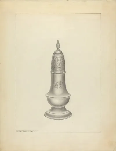 Silver Salt Cellar 4